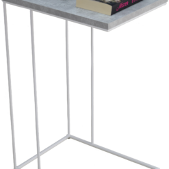 Laptop asztal DRU segédasztal - Fehér Fehér