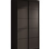 Tolóajtós gardrób Tolóajtós szekrény Verto 100 - Fekete Tolóajtós szekrény Verto 100