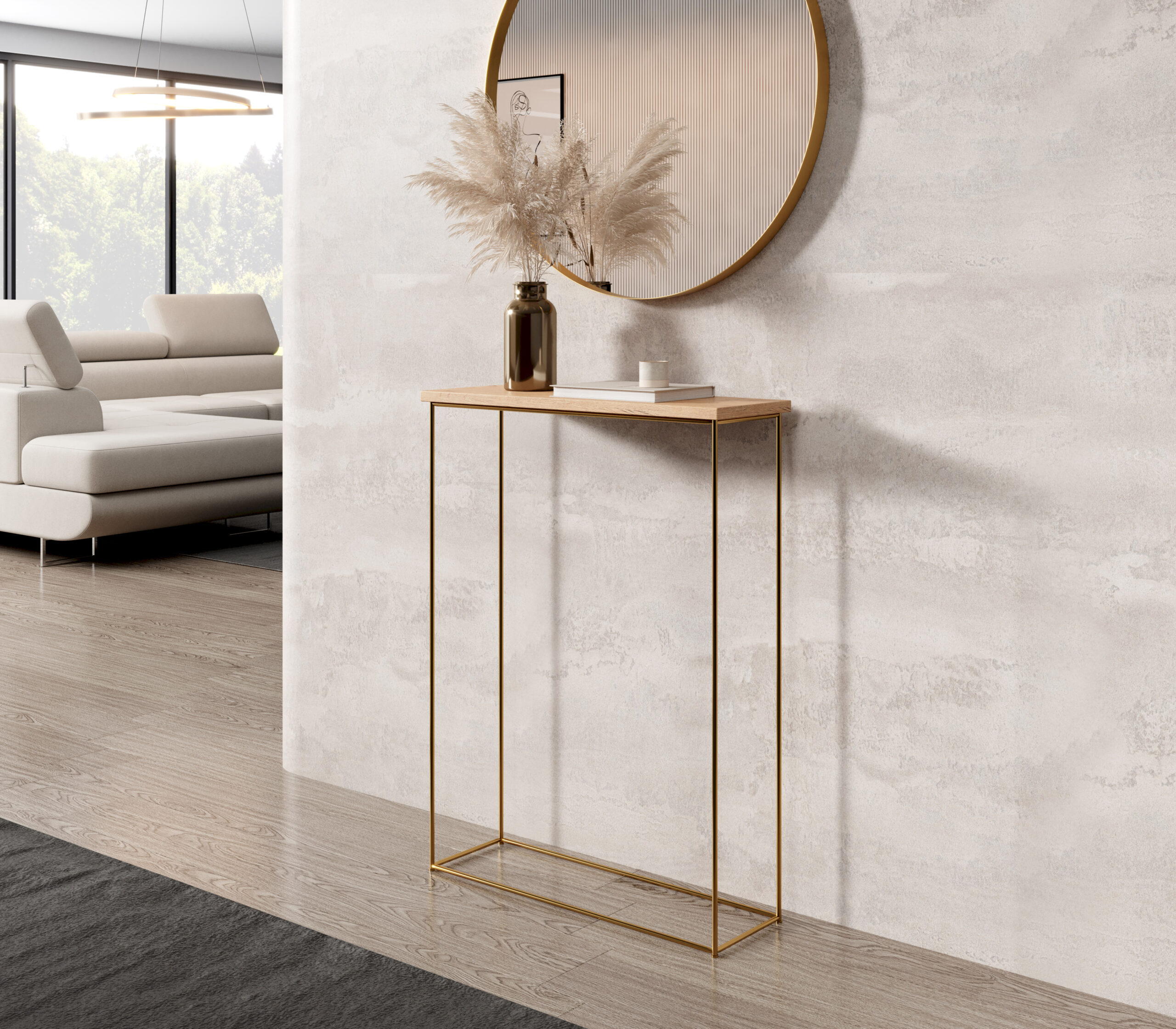 Sili konzol asztalka - Arany Arany