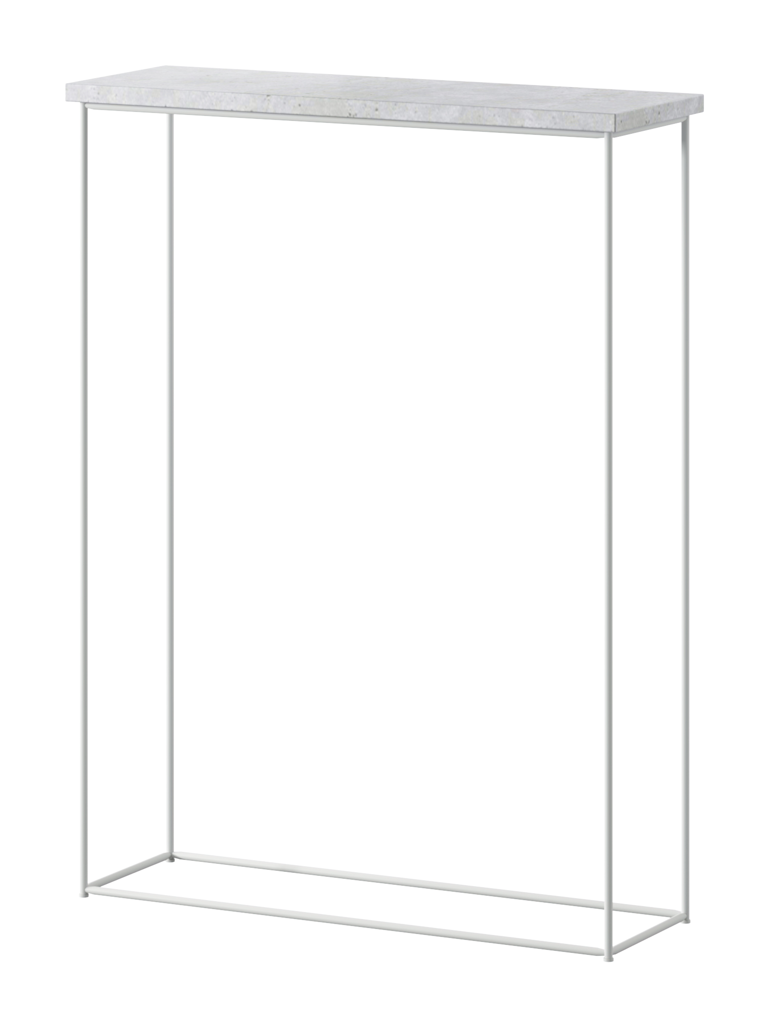 Sili konzol asztalka - Fehér Sili konzol