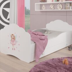 Ágy matraccal és fiókkal CASIMO GIRL WITH WINGS 140x70