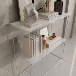 TONI konzol asztalka - Fehér