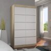 Tolóajtós gardrób Tolóajtós szekrény BENISSO 120 - Sonoma Tolóajtós szekrény BENISSO 120