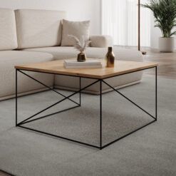 Nelia dohányzóasztal - Fekete Fekete