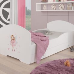 Ágy matraccal és fiókkal PEPE GIRL WITH WINGS 140x70