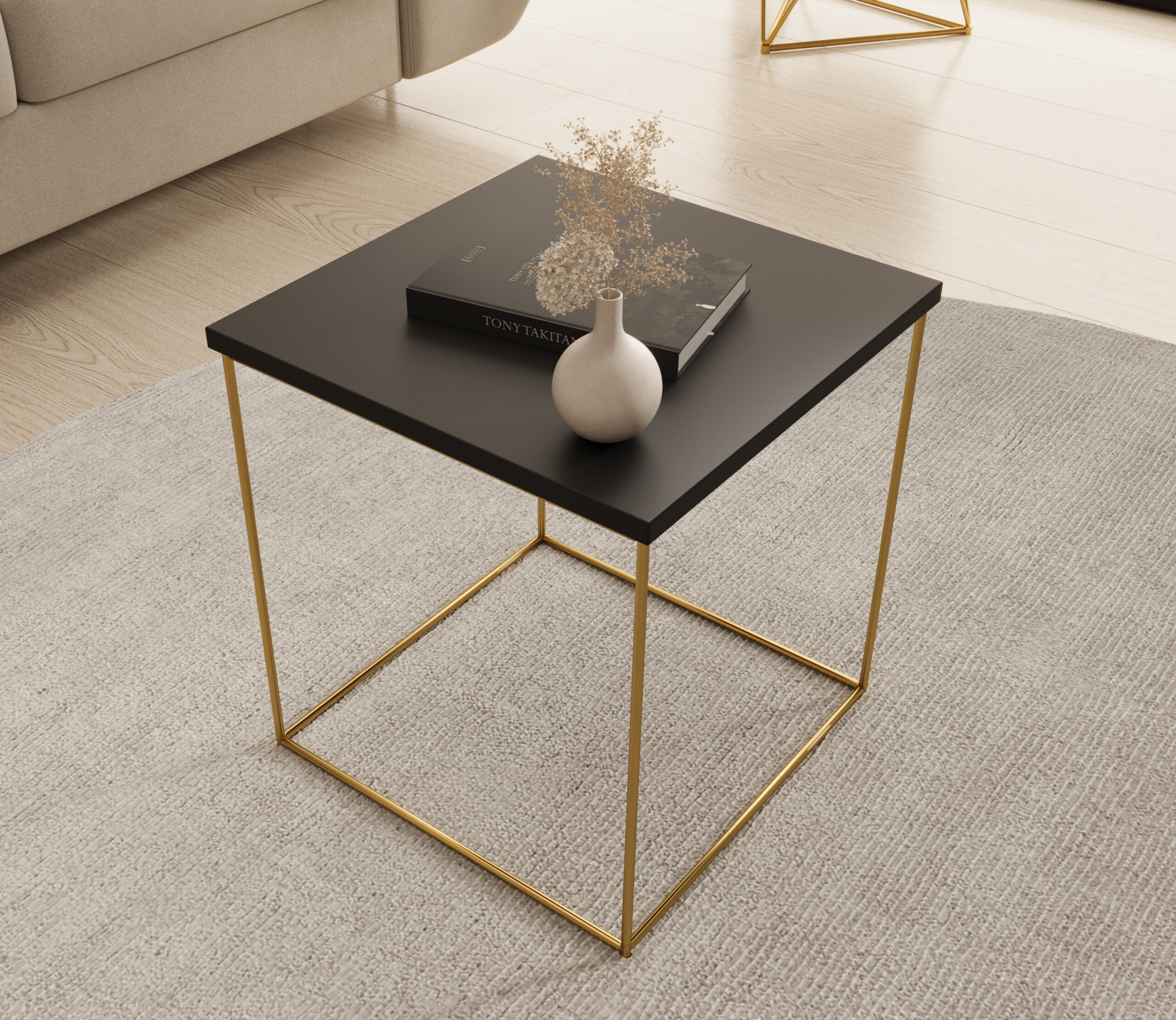 Adina dohányzóasztal - Arany Adina dohányzóasztal - Arany - Image 3