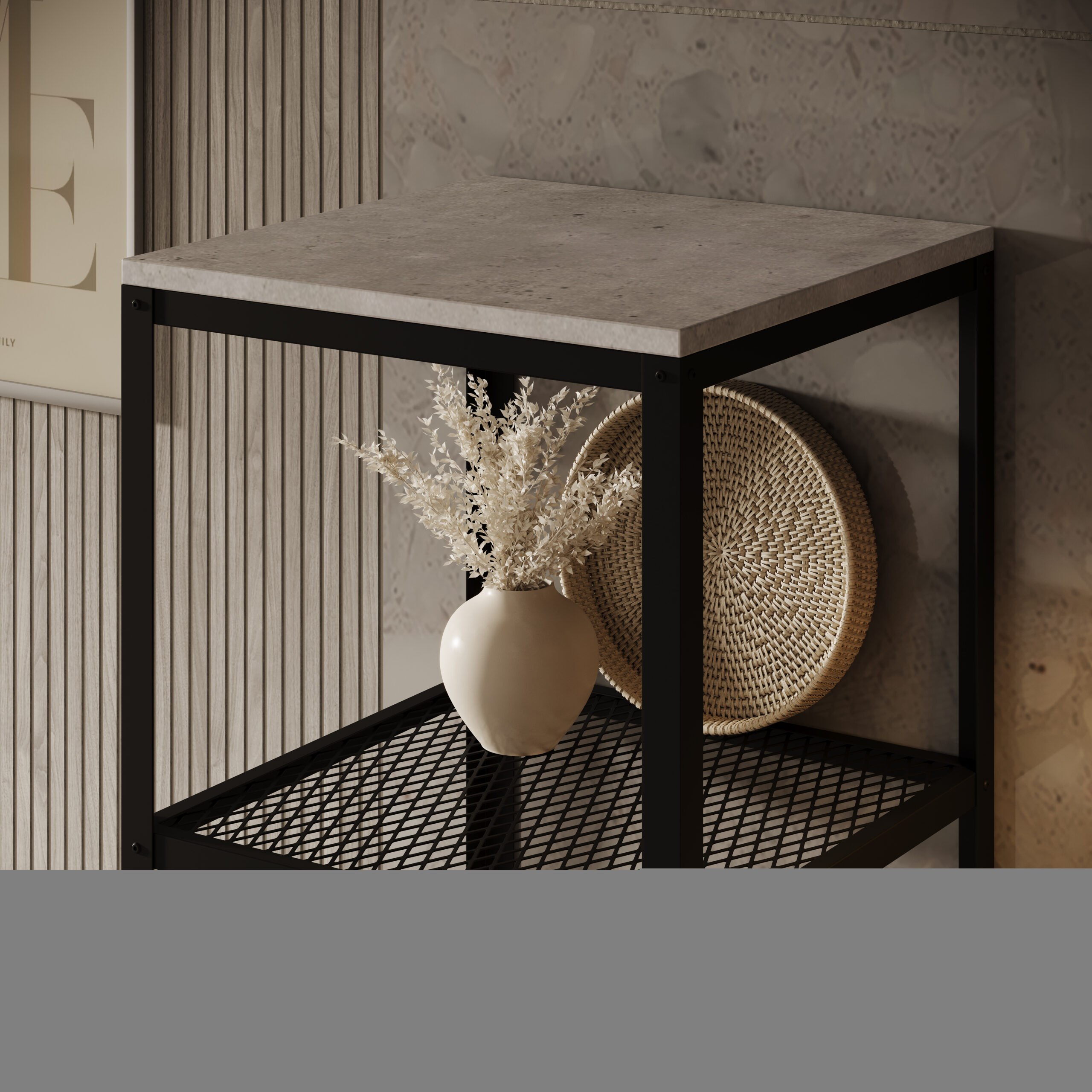 Könyvespolc Reli polc - Fekete Könyvespolc Reli polc - Fekete - Image 3