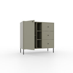 Tili 1D 3S 3P Komód - Eukaliptusz