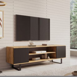 TV szekrény RTV szekrény Lofter 155 cm - Craft tölgy Craft tölgy