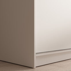 Tolóajtós gardrób Hailey 180 tükrös tolóajtós szekrény - Fehér