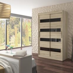 Tolóajtós gardrób Tolóajtós szekrény MARTINEZ 150 - Sonoma Sonoma