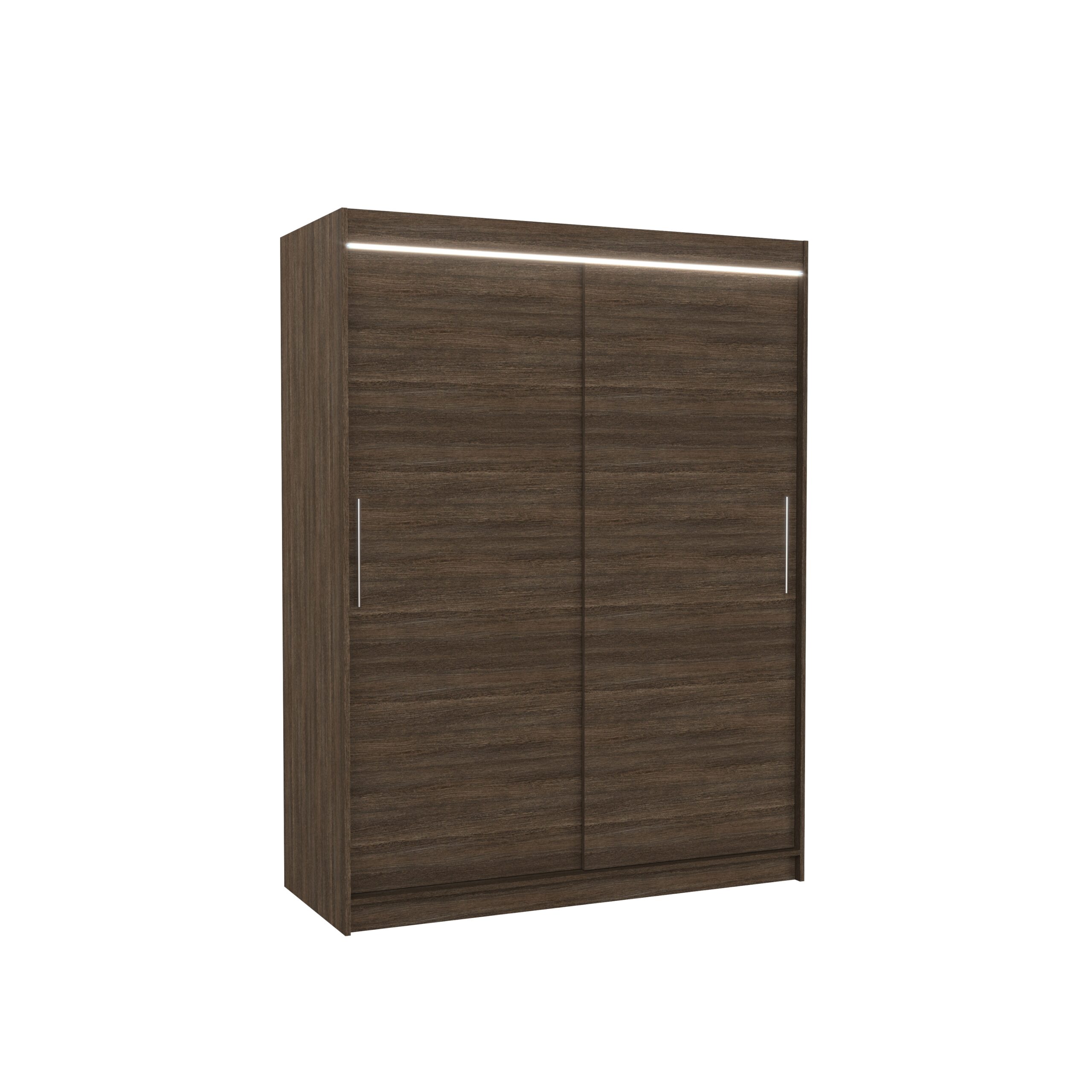 Tolóajtós gardrób LED világítással ellátott tolóajtós szekrény DENVER 150 - Csoki Csoki