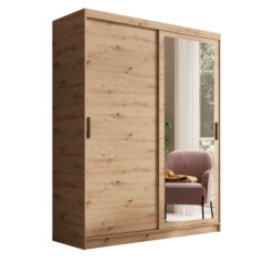 Hailey 160 tükrös tolóajtós szekrény