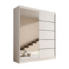 Tolóajtós szekrény tükörrel Nico 180