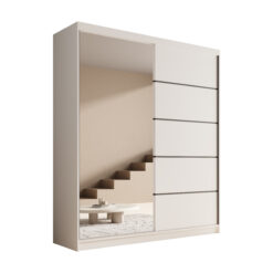 Tolóajtós szekrény tükörrel Nico 180
