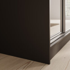 Tolóajtós gardrób Tola 200 tolóajtós szekrény - Fekete