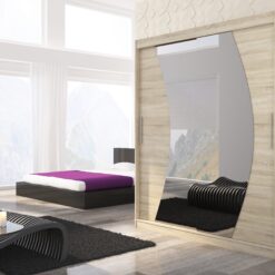 Tolóajtós gardrób Tolóajtós szekrény DOLORES 180 - Sonoma Sonoma