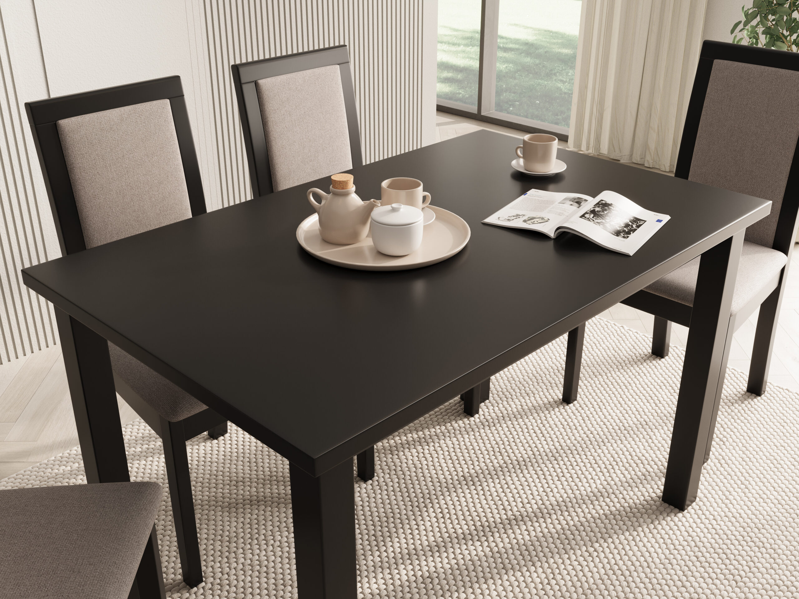 Nola IV szék - Černá Nola IV szék - Černá - Image 4