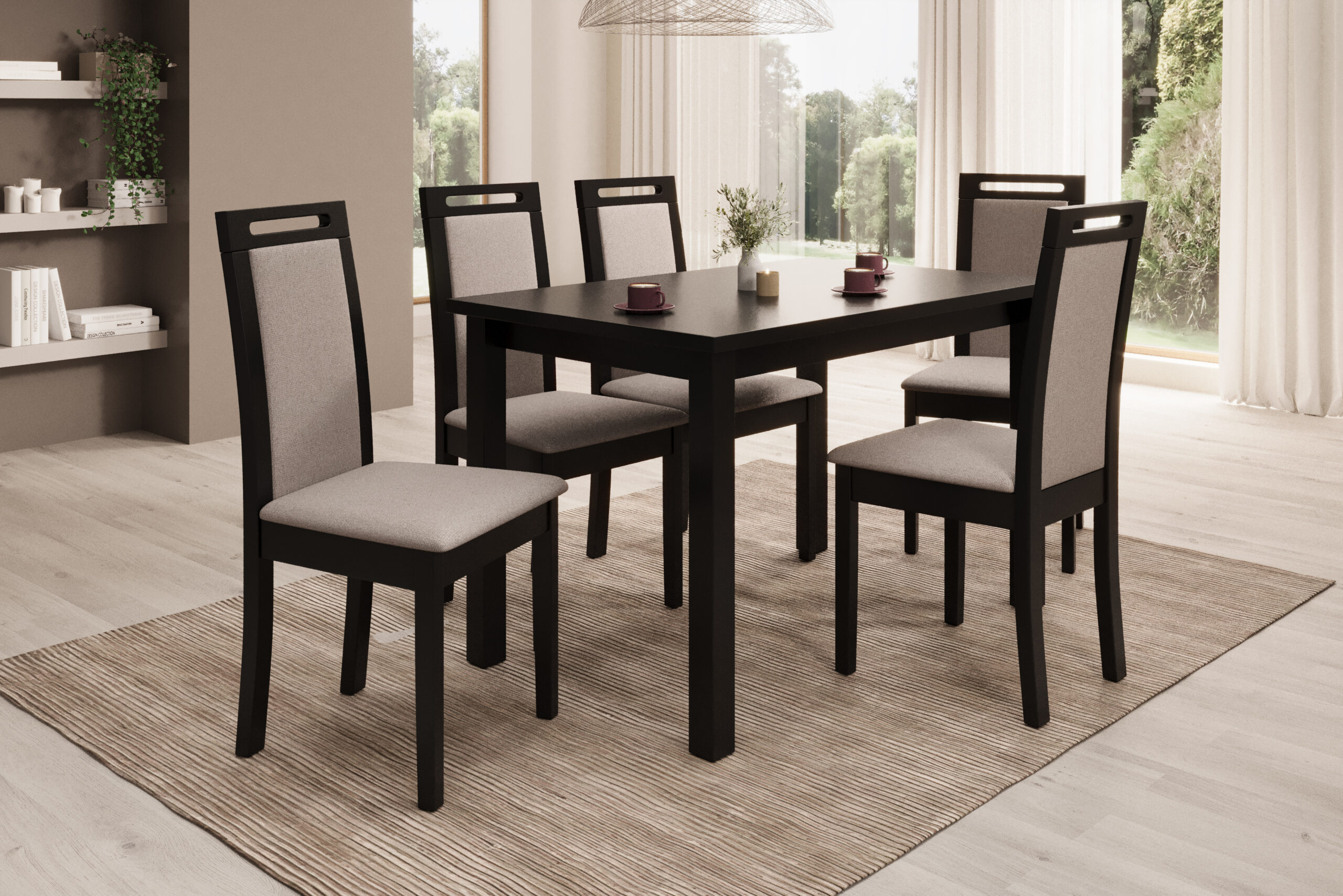 Nola VI szék - Černá Černá