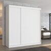 Tolóajtós gardrób Tolóajtós szekrény MEGAN 200 - Fehér Tolóajtós szekrény MEGAN 200