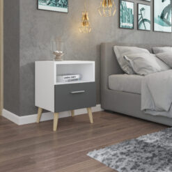 Éjjeliszekrény fiókkal LOGAN