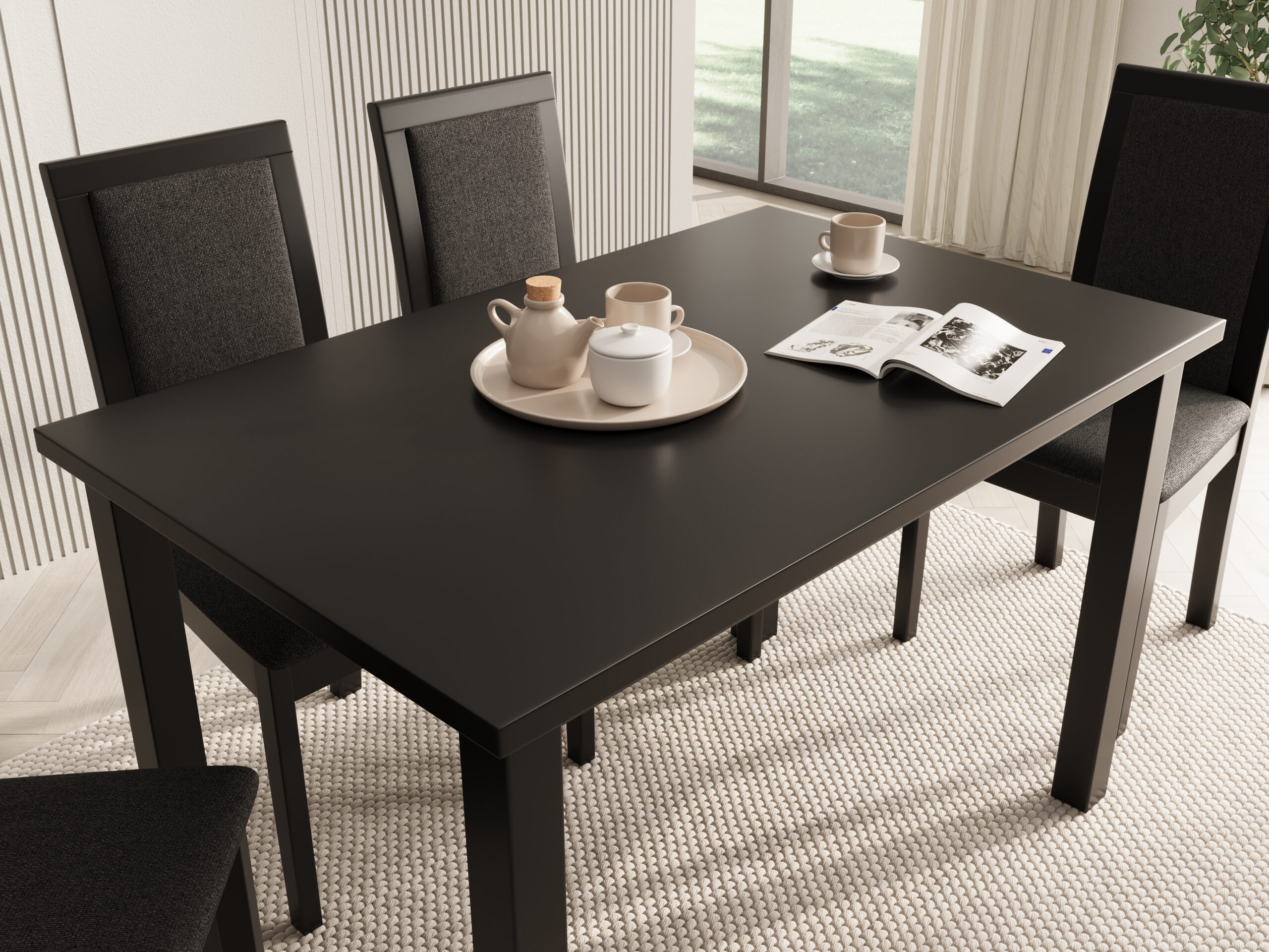 Nola IV szék - Černá Nola IV szék - Černá - Image 4