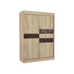 Tolóajtós gardrób Tolóajtós szekrény lacobellel BATIA 150 - Sonoma Sonoma