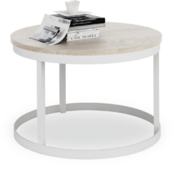 RINEN dohányzóasztal - Fehér Fehér