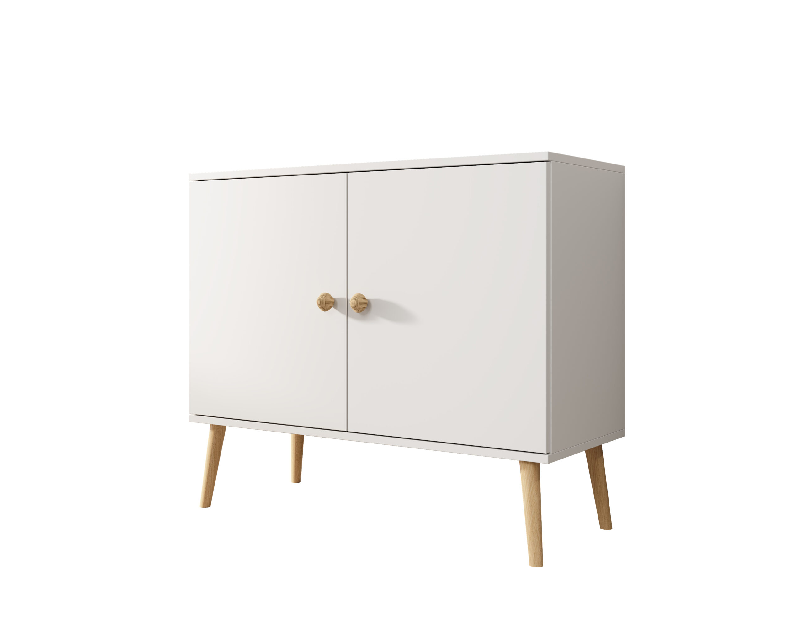 Deri komód - Fehér komód – Deri komód - Fehér enteriőr fotó 1