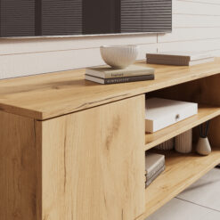 TV szekrény RTV szekrény Lofter 135 cm - Craft tölgy