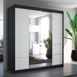 Üveges tolóajtós szekrény DALMATIA 200