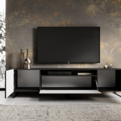 TV szekrény ÁLLÓ NOEMI TV szekrény - Fekete Fekete