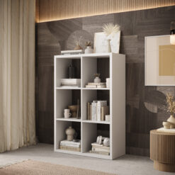 Könyvespolc Cleo IV könyvespolc - Fehér Fehér