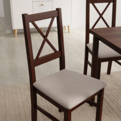 Milo X szék - Tmavý ořech