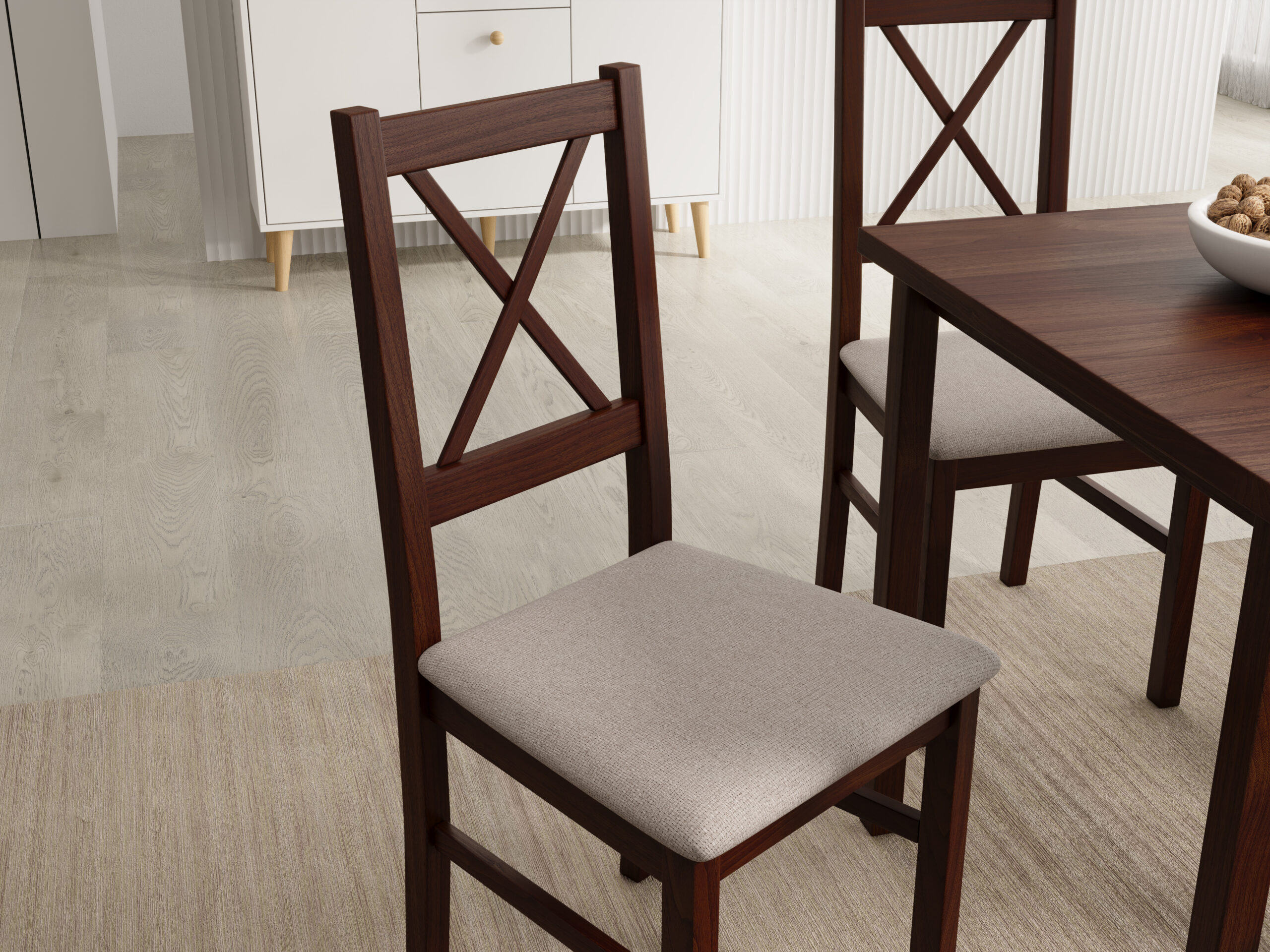 Milo X szék - Tmavý ořech Milo X szék - Tmavý ořech - Image 3