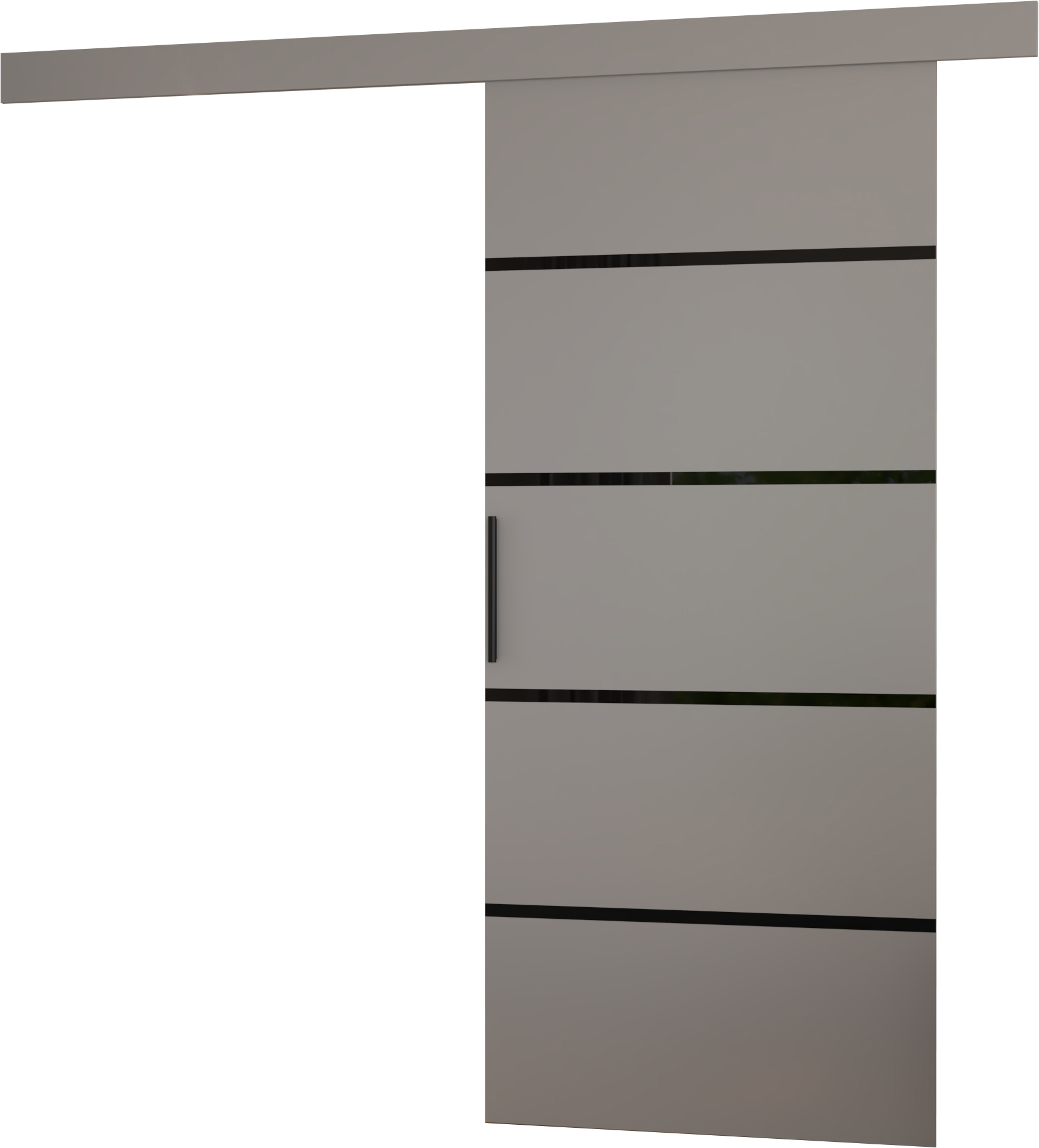 MUSCHU 96 fali tolóajtó - Grafitszürke Grafitszürke