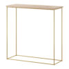 Milan konzol asztalka - Arany Milan konzol