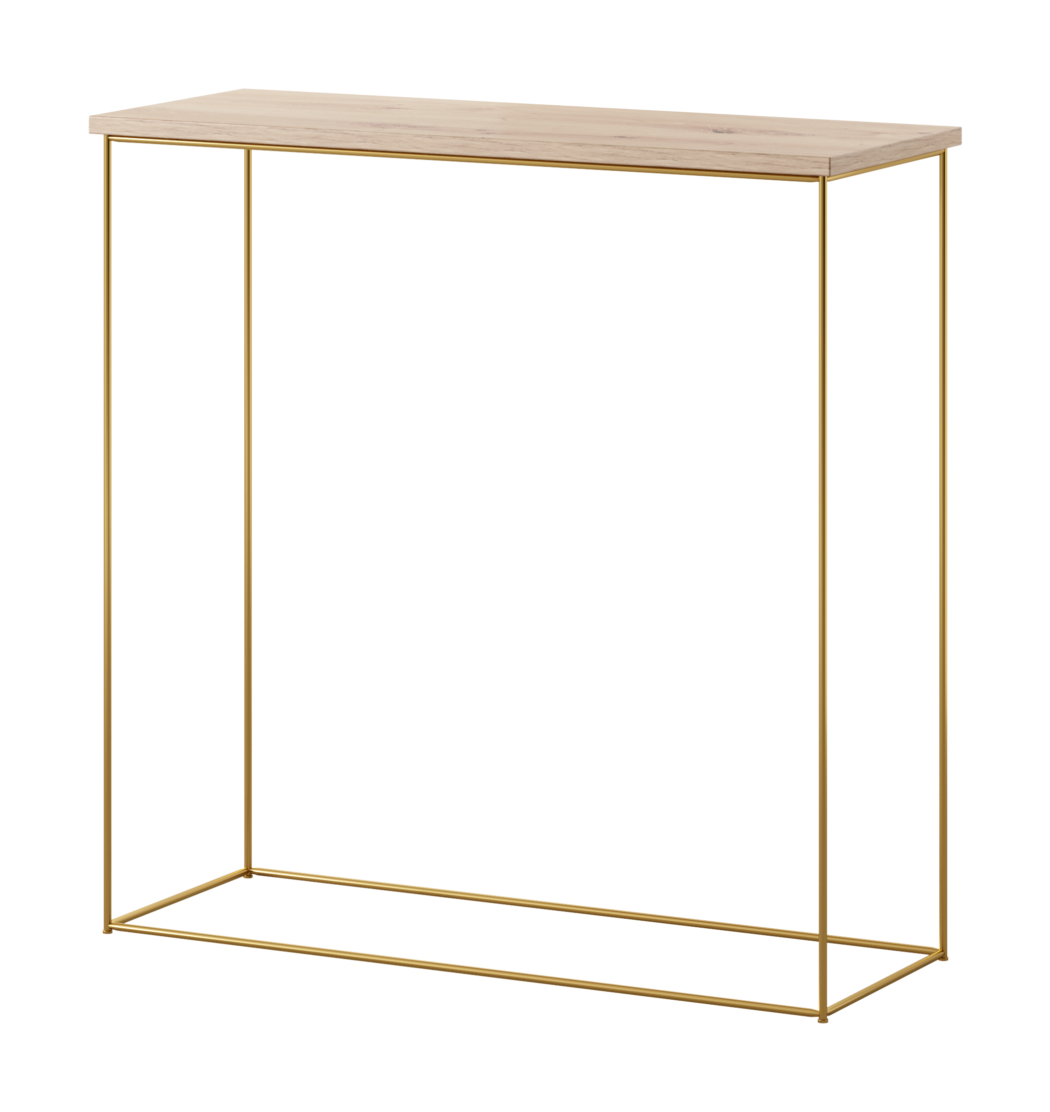 Milan konzol asztalka - Arany Milan konzol