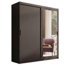 Hailey 180 tükrös tolóajtós szekrény