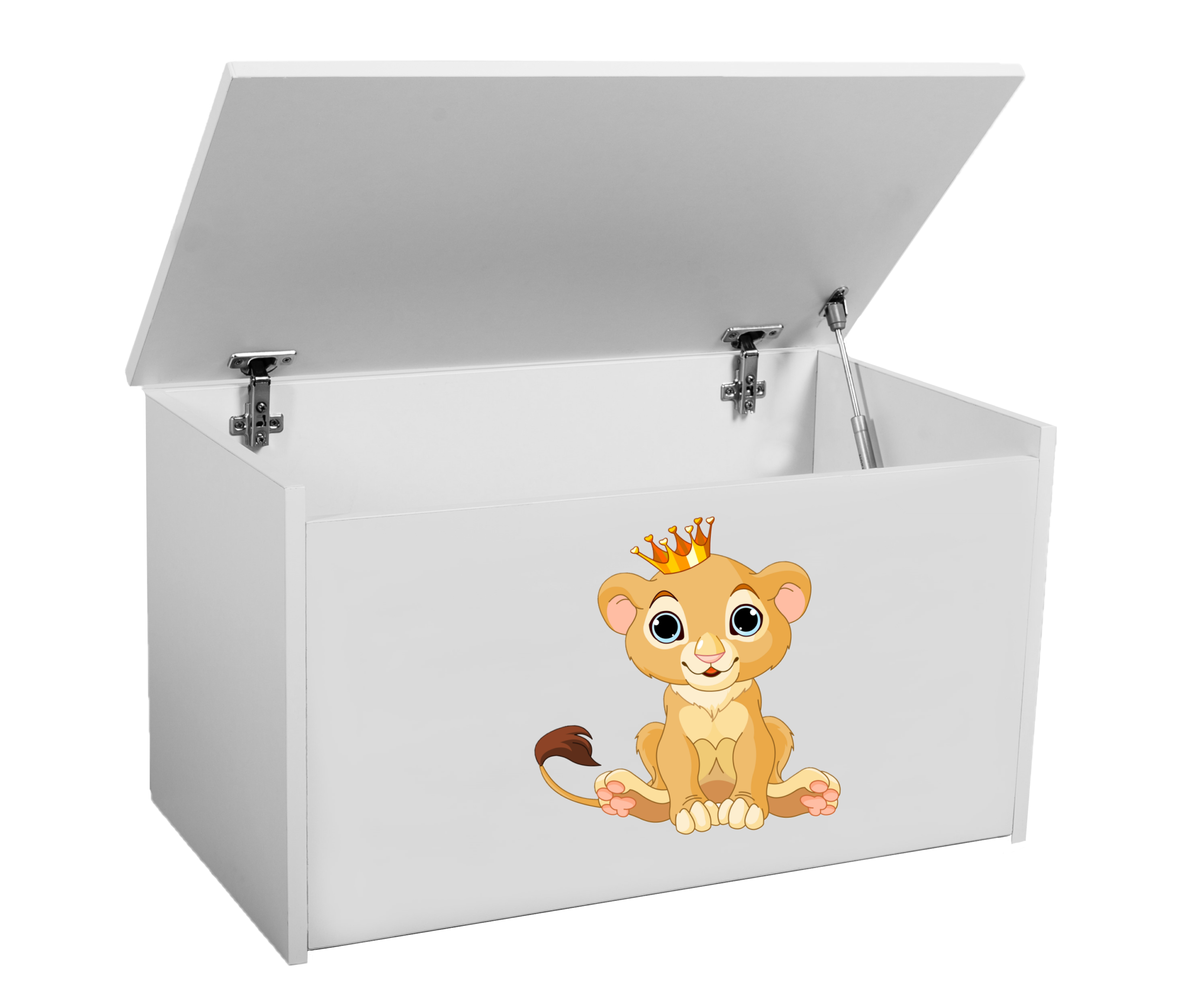 Játék láda DARIA játéktároló láda - Fehér Játék láda DARIA játéktároló láda - Fehér - Image 4