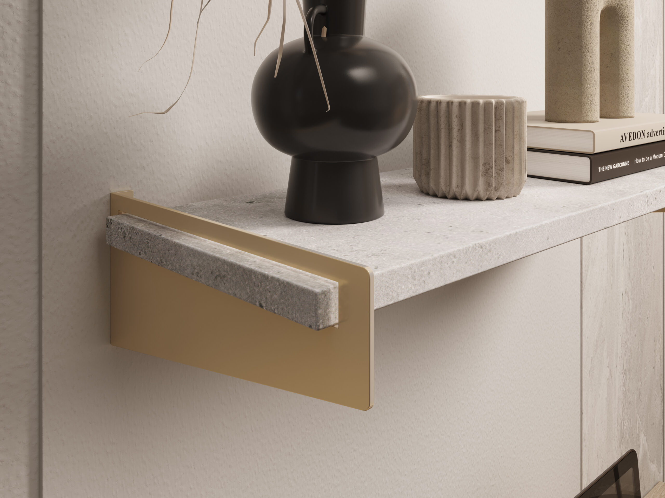 Fali polc Ovo polc - Arany Fali polc Ovo polc - Arany - Image 3