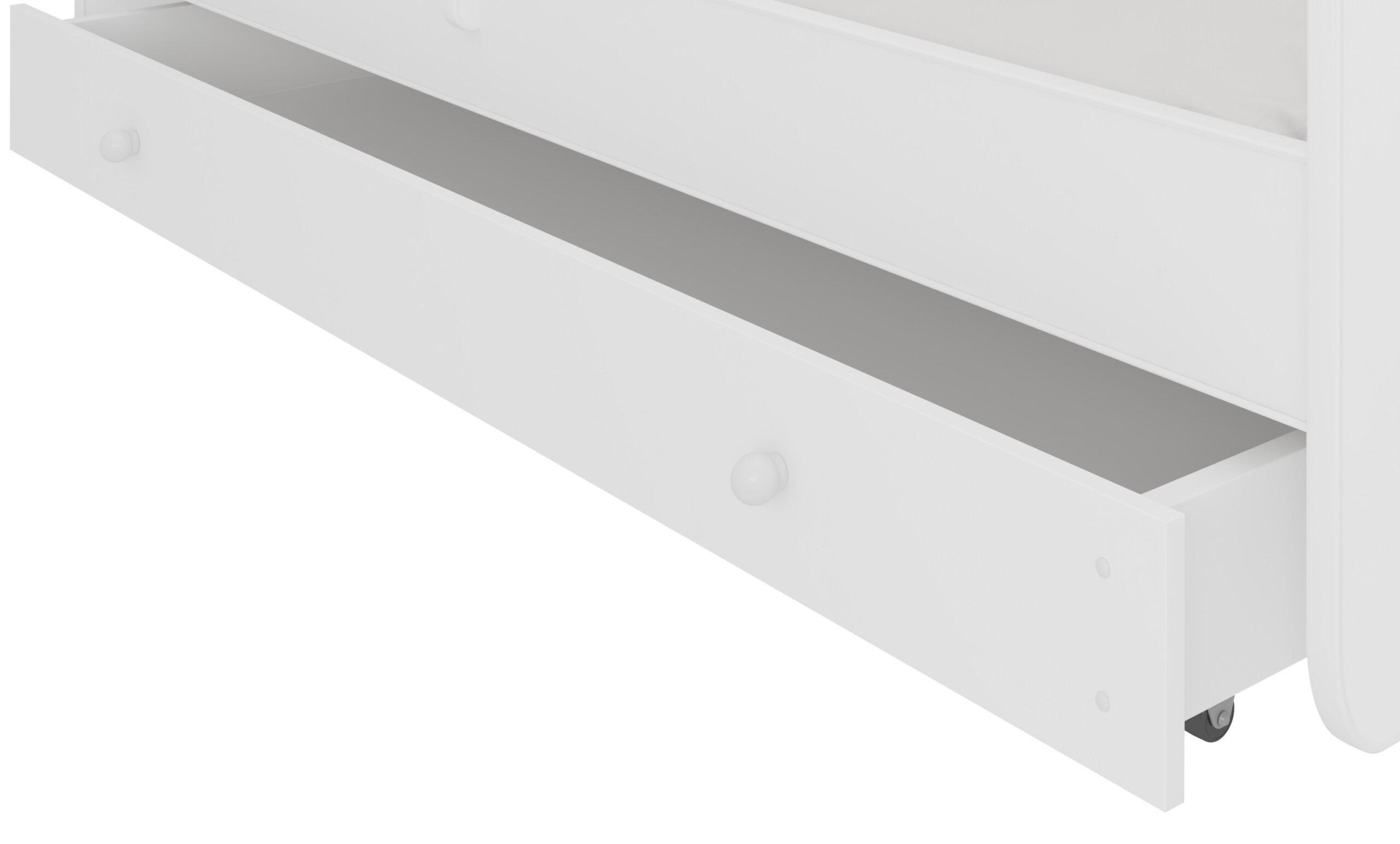 Gyerekágy Ágy matraccal, korláttal és fiókkal CASIMO CAT 160x80 - Fehér Gyerekágy Ágy matraccal, korláttal és fiókkal CASIMO CAT 160x80 - Fehér - Image 6