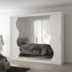 Üveges tolóajtós szekrény SHARON 250