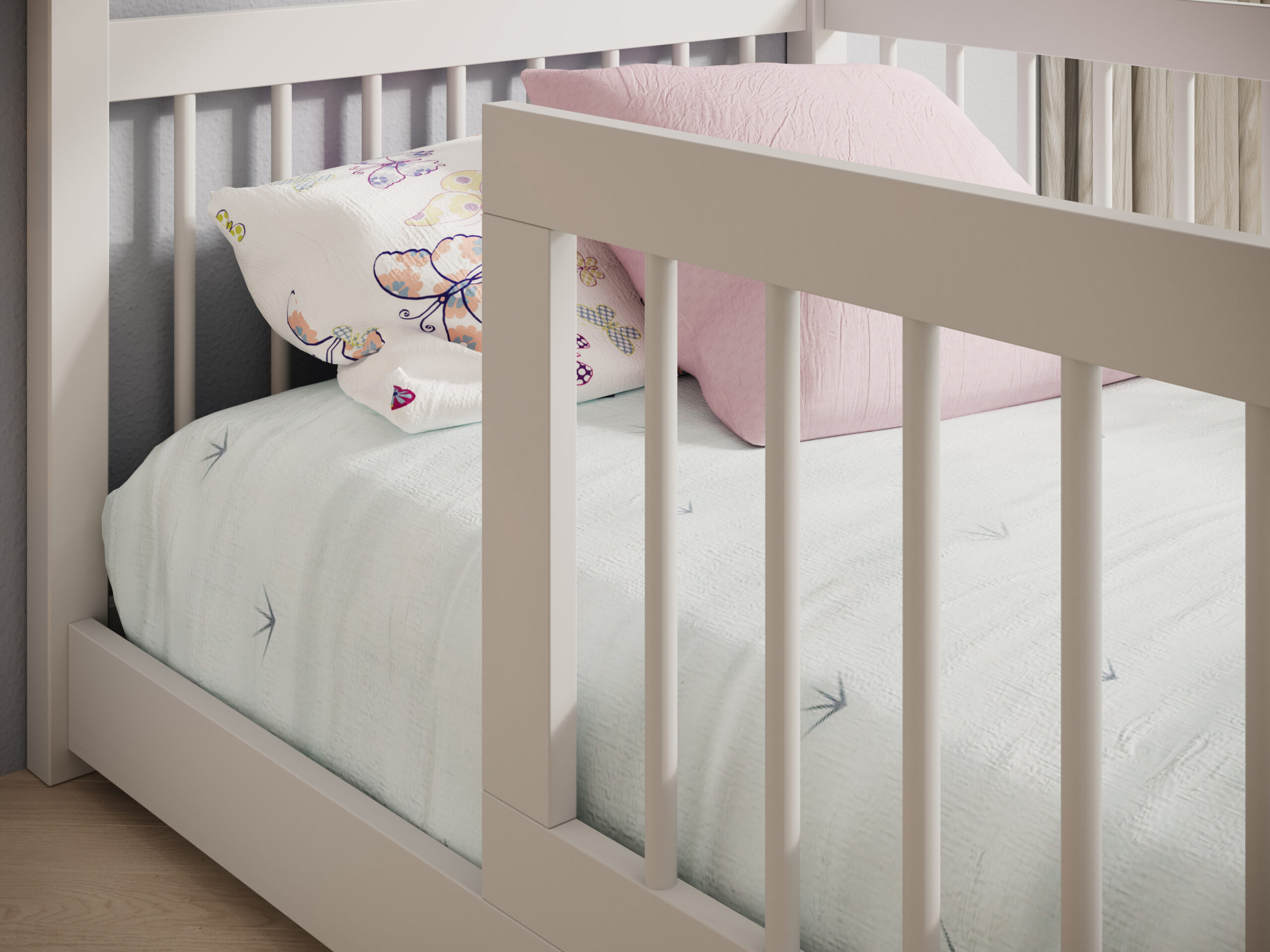 Gyermekágy Graja Cottage ágy - Fehér Fehér