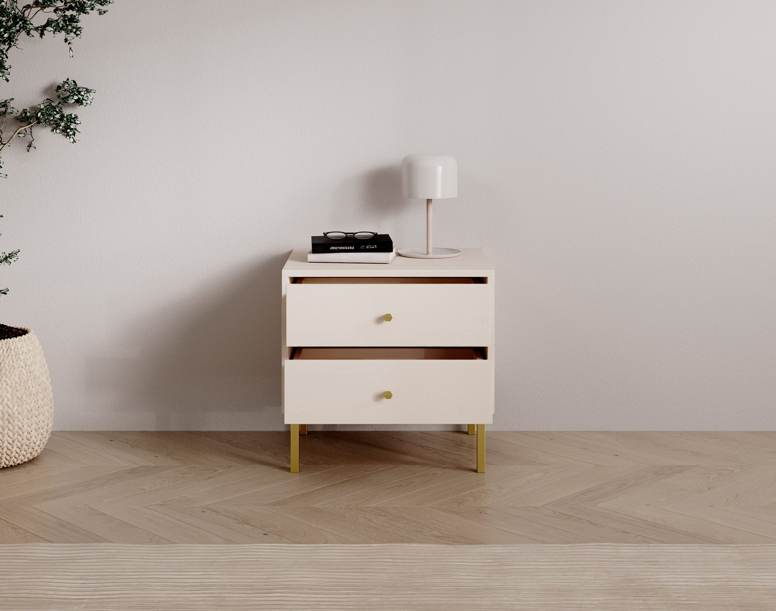 Tili Éjjeliszekrény - Homokbézs Tili Éjjeliszekrény - Homokbézs - Image 4