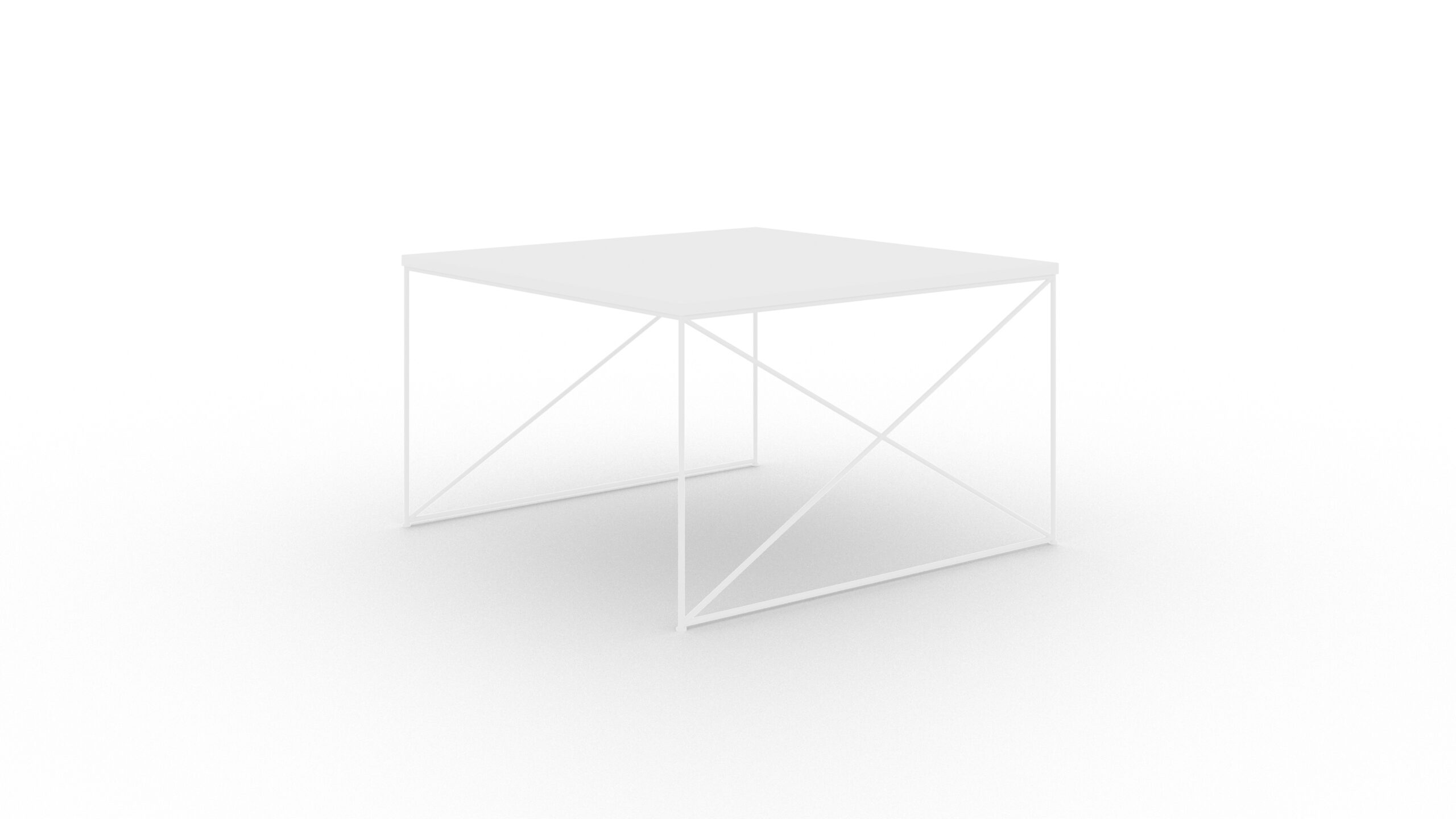 Nelia dohányzóasztal - Fehér Nelia dohányzóasztal