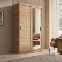 Tolóajtós gardrób Hailey 120 tükrös tolóajtós szekrény - Artisan Artisan