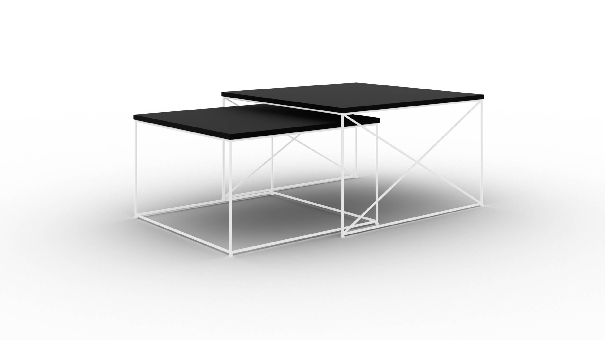 Licco 2in1 dohányzóasztal - Fehér Licco 2in1 dohányzóasztal