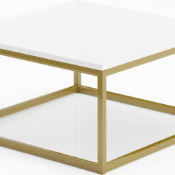 BELTEN 65x65 dohányzóasztal - Arany Arany