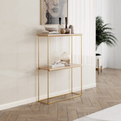 Velo konzol asztalka - Arany Arany